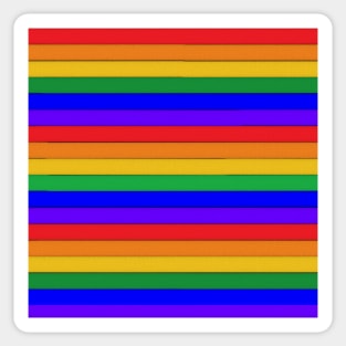 Rainbow Sweater Stripes Sticker